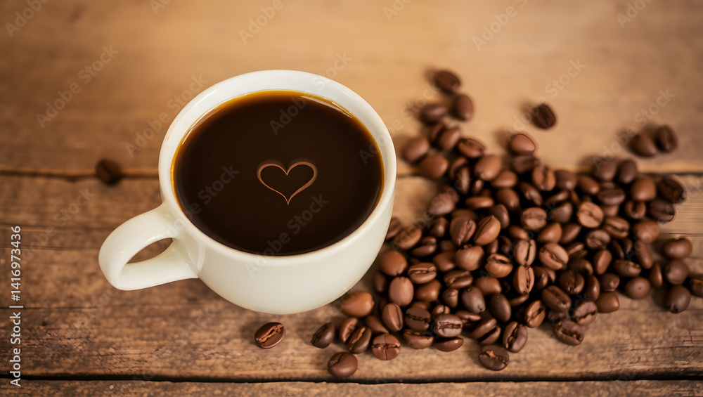 Obraz premium cup of coffee