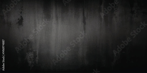 Abstract background. Monochrome texture. Image includes a effect the black and white tones.Old black grunge background. Dark concrete wall tetxure. Blackboard for text and inscriptions.black board 