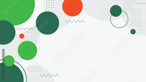 Flat Geometric Vector Background for background Slide