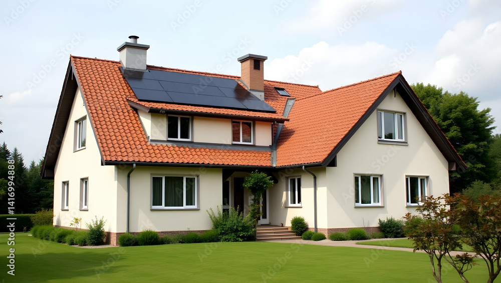 Net Zero A roofing system made of terracotta solar shingles integrated seamlessly with traditional design (3) Net Zero A roofing system made of terracotta solar shingles integrated seamlessly with traditional design (3)