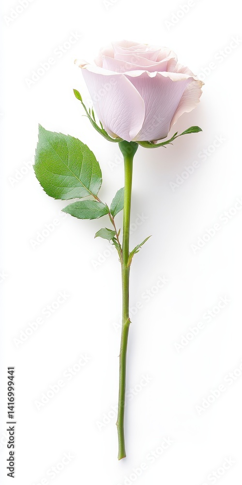 Obraz premium Delicate Rose Floral Still Life