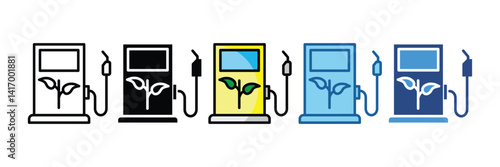 Biofuel  Icon Element For Design