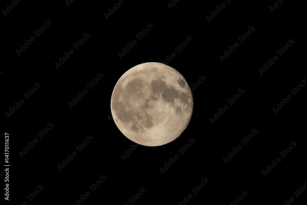 Full moon in the night sky Full moon in the night sky