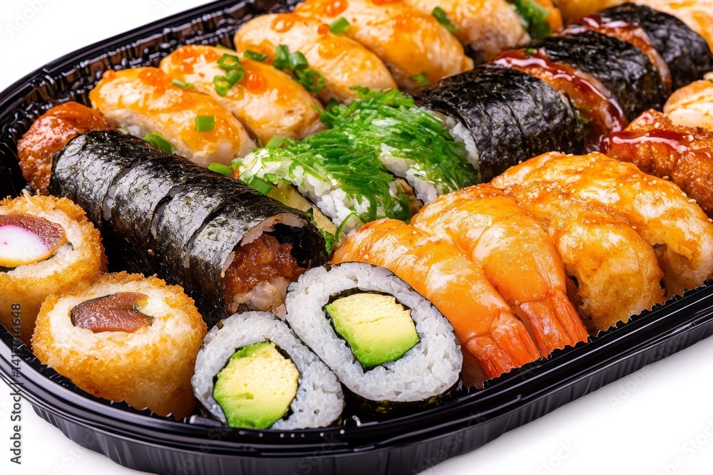 realistic food advertisement, product-focused style, eye-catching tone, social media ad, lifestyle setting, moody lighting, neon lights, peaceful mood, macro shot, isolated white background