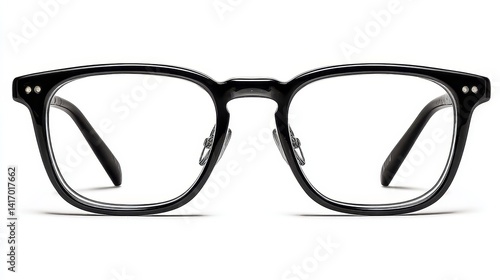 A single black frame providing a clean an-3 - industrial and white shadow blank