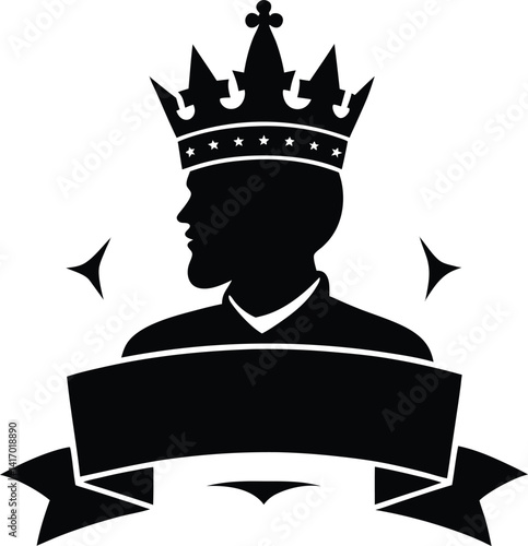 The coronation of his majesty king vector illustration