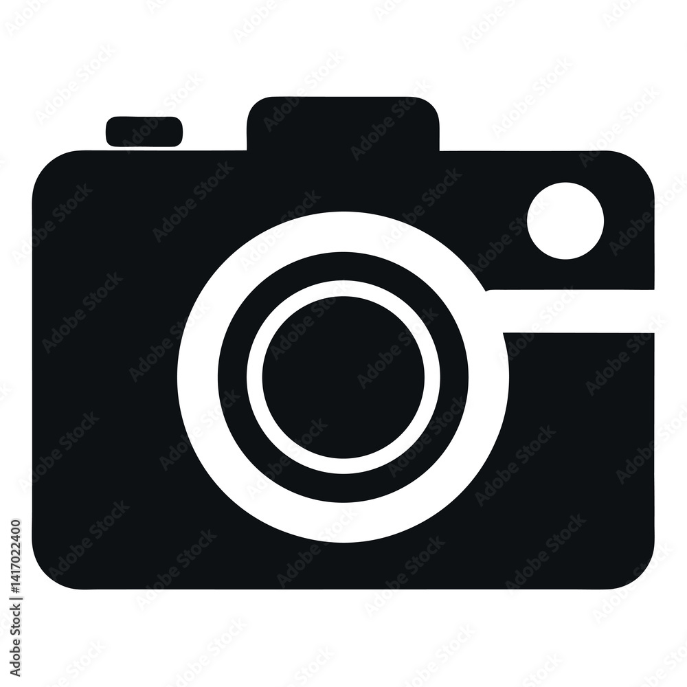 Camera-icon-vector-with-white-background. Camera-icon-vector-with-white-background.