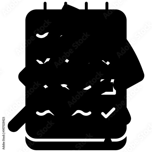 Repainting vector stock icon illustration