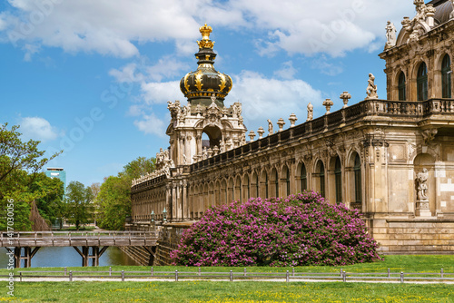 Obraz na płótnie Architectural monuments of Dresden. The Zwinger Palace Complex.
w salonie