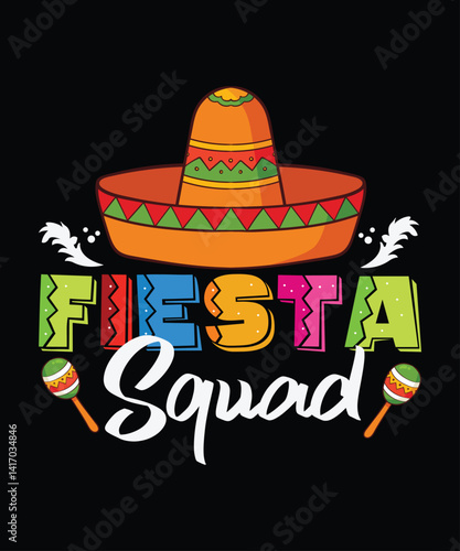 Cinco de Mayo Fiesta Squad Family Matching Group