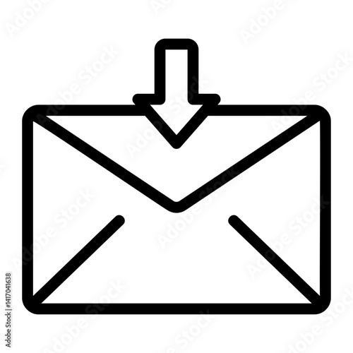 email line icon