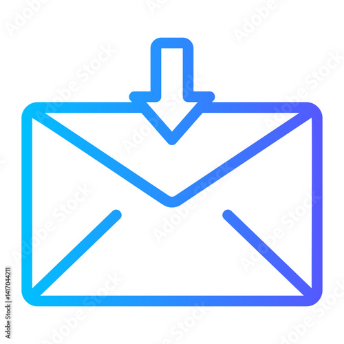 email gradient icon
