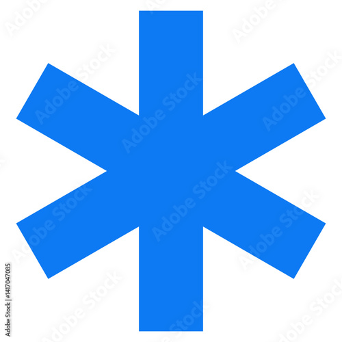 Medical star icon