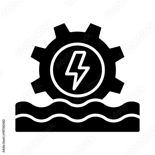 Hydro Power Icon