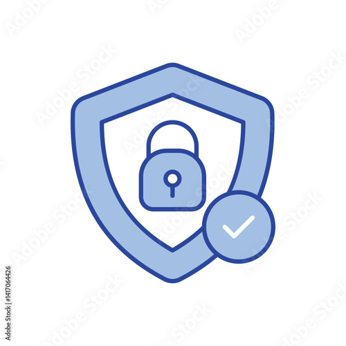 VPN Icon vector stock illustration