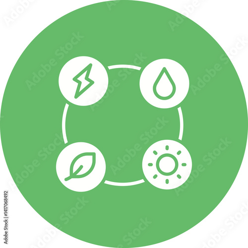 Energy Sources Icon
