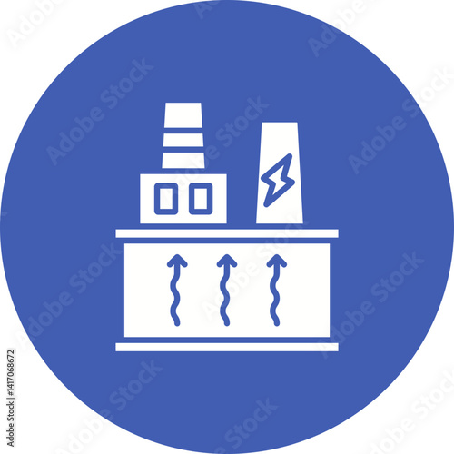 Geothermal Energy Icon