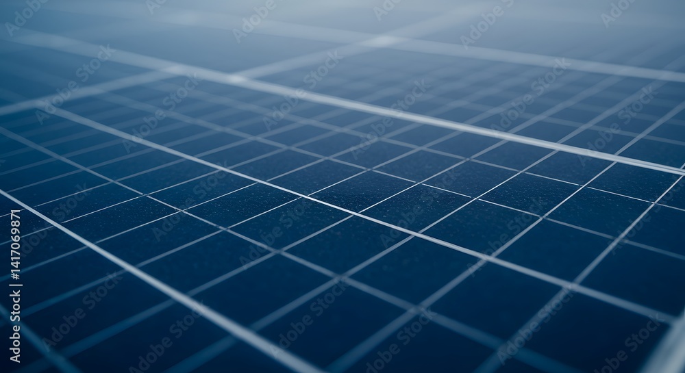 Close-Up of a Solar Panel: Harnessing the Power of the Sun Close-Up of a Solar Panel: Harnessing the Power of the Sun