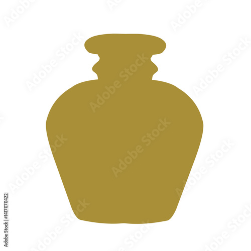 perfume bottle silhouette vector stock illustration.