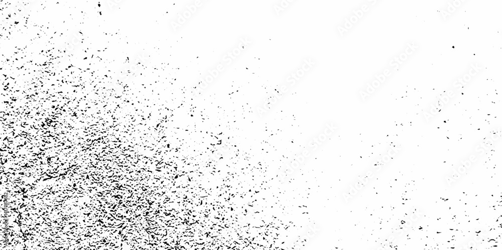 Fototapeta premium Abstract texture dust old damage dirty grainy and dusty scratches on white background overlay vector textures.
