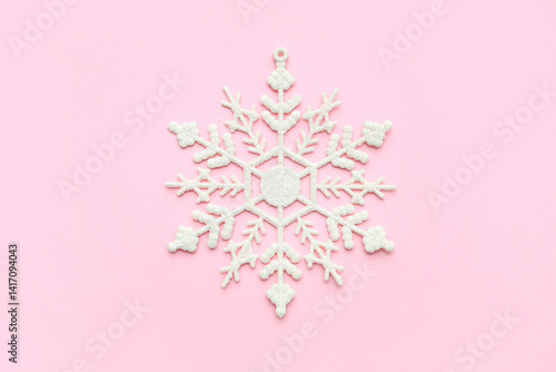Beautiful decorative snowfl...