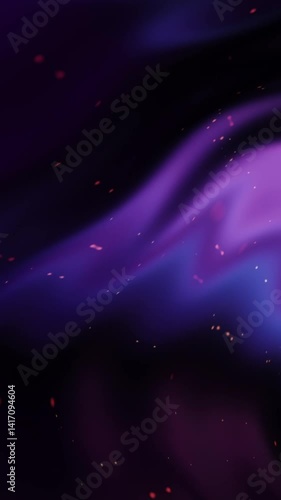 Liquid Gradient Animation | Abstract Flowing Background Loop black purple blue