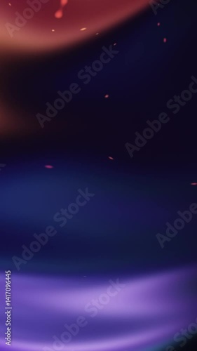 Liquid Gradient Animation | Abstract Flowing Background Loop black purple gold 