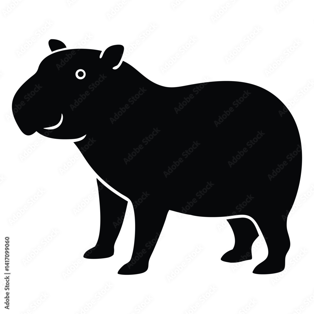 Obraz premium rhino cartoon isolated