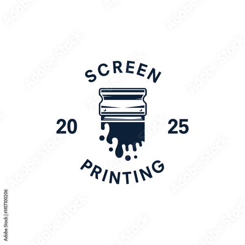 printing logo design symbol illustration vector