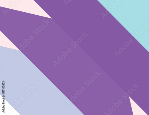 Pink and blue ribbon on a white background. 3D visualization. Fenced restricted area