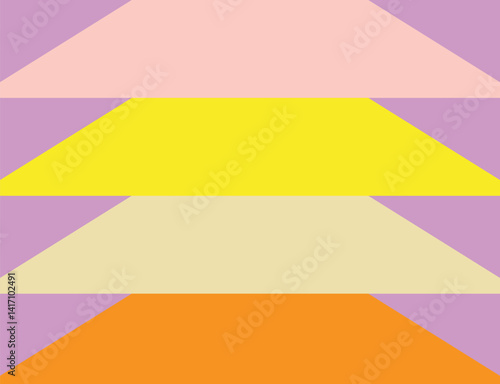 Pink and blue ribbon on a white background. 3D visualization. Fenced restricted area