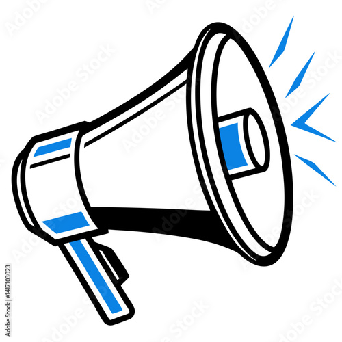 megaphone icon vector illustration