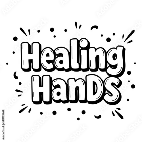 Hand-drawn style graphic perfect for wellness advertising, social media, or editorial.  Bold text, whimsical design, and clean lines make for easy readability.