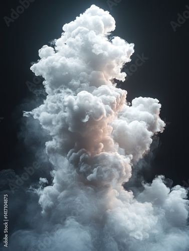 White smoke dramatic texture background