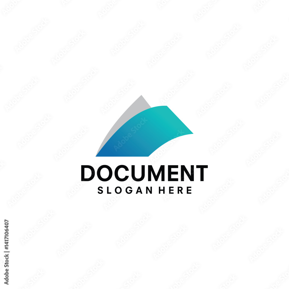 document logo design symbol illustration vector document logo design symbol illustration vector