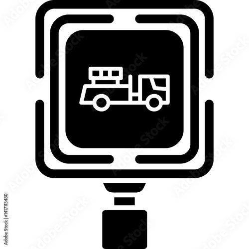 Fire Station Icon