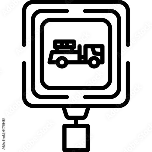 Fire Station Icon