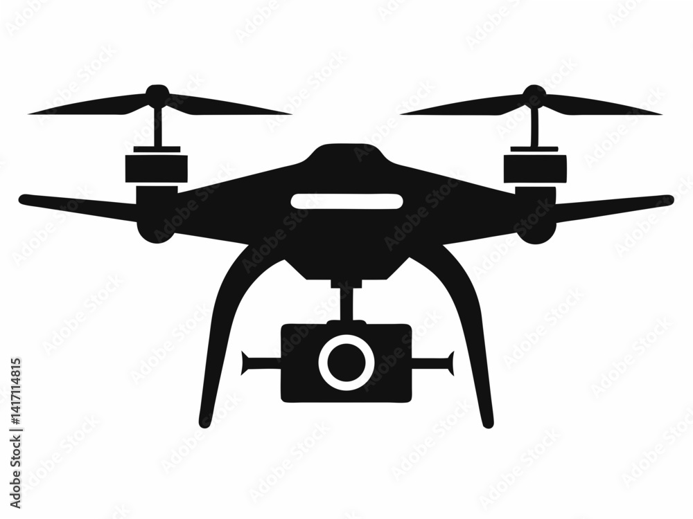 Drone vector, drone camera icon vector illustration Drone vector, drone camera icon vector illustration