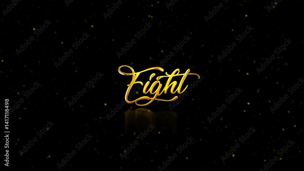 Eight Number Logo, Eight Text Animation Banner Eight Number Logo, Eight Text Animation Banner