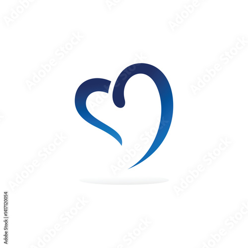 circle wave logo vector icon illustration
