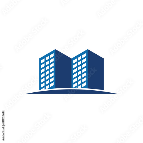 city logo vector icon illustration