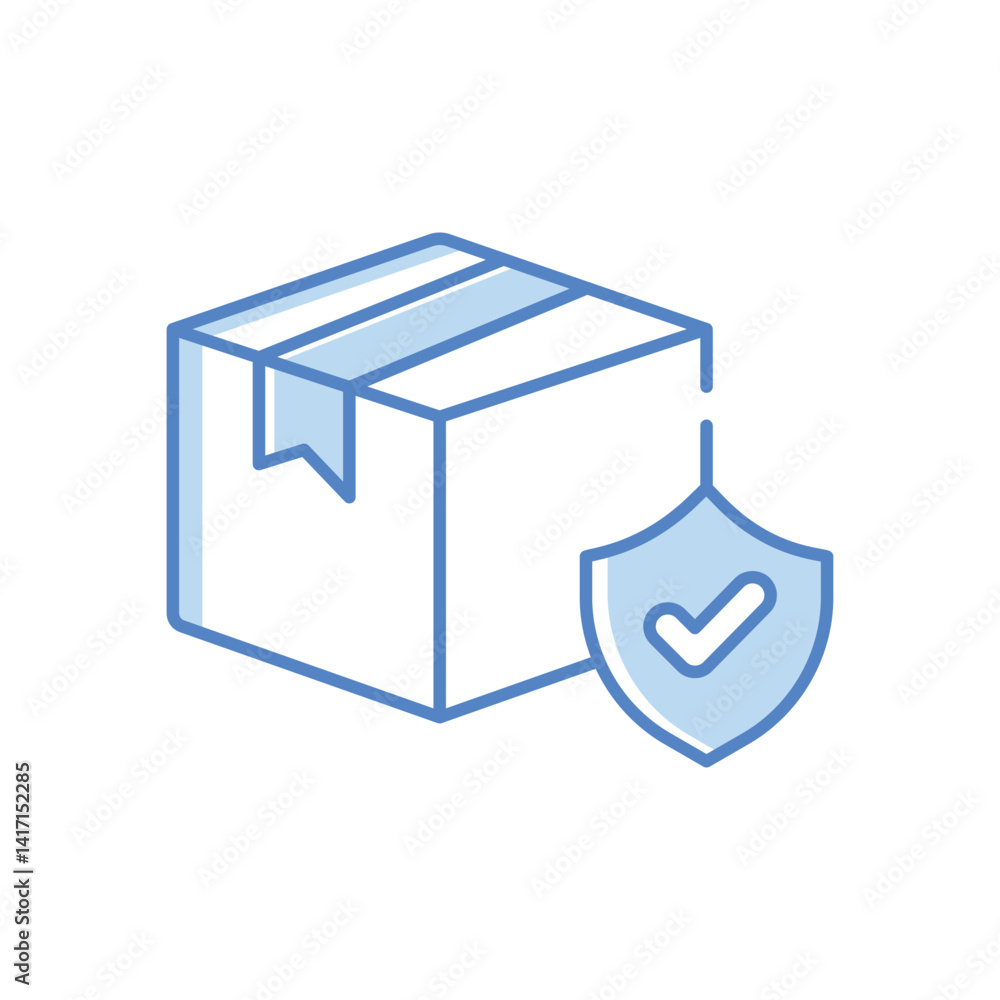 Cargo Safety Vector icon Cargo Safety Vector icon