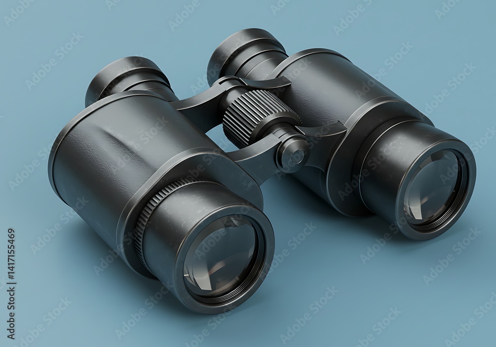 Silver binoculars optical instrument for birdwatching nature observation travel and outdoor adventures tool Silver binoculars optical instrument for birdwatching nature observation travel and outdoor adventures tool
