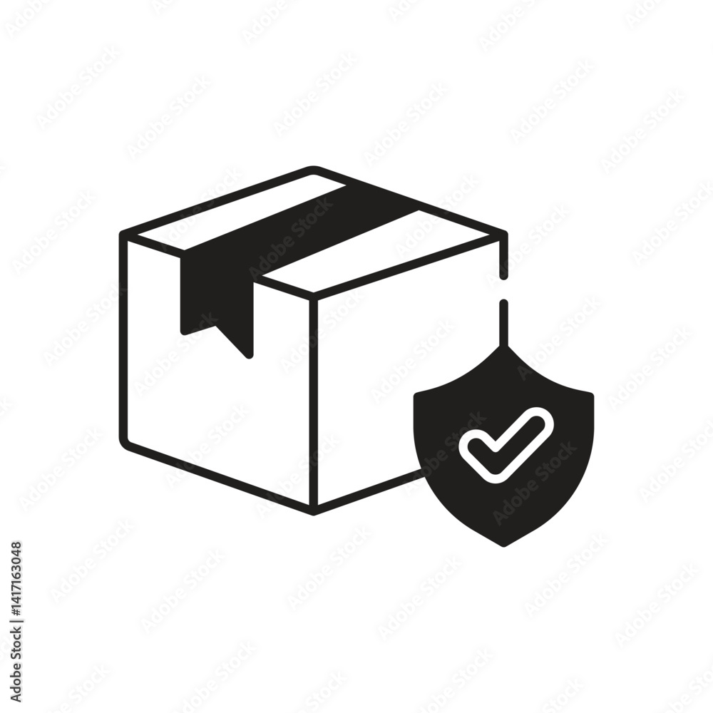Cargo Safety Vector icon Cargo Safety Vector icon