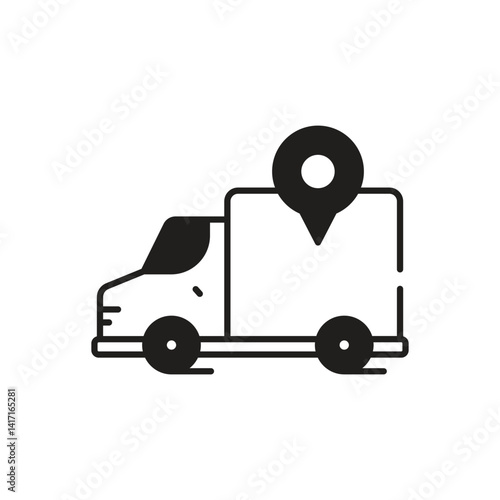 Wallpaper Mural Live Cargo Tracking  Vector icon Torontodigital.ca