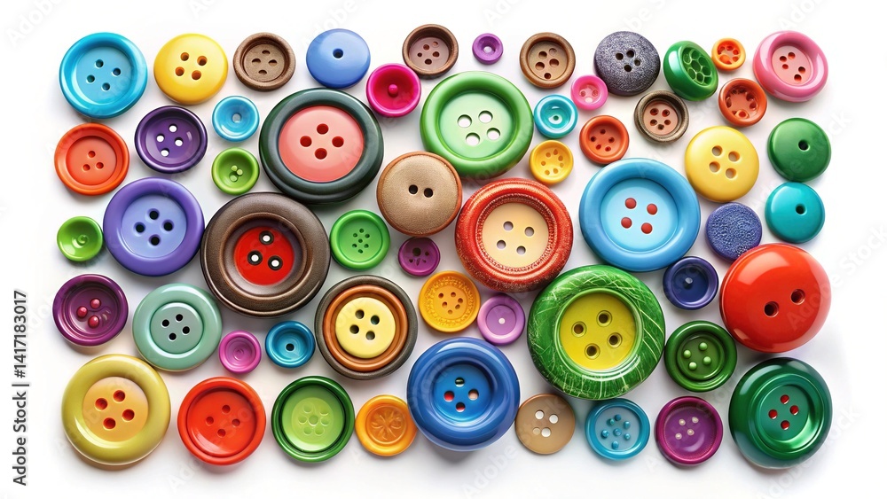 Colorful Buttons Set - UI Design Elements Colorful Buttons Set - UI Design Elements