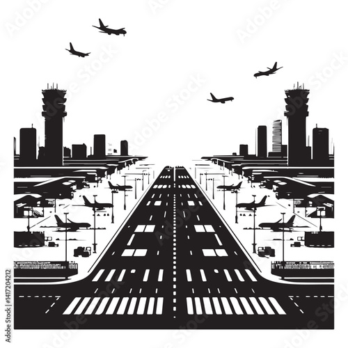 los angeles city skyline