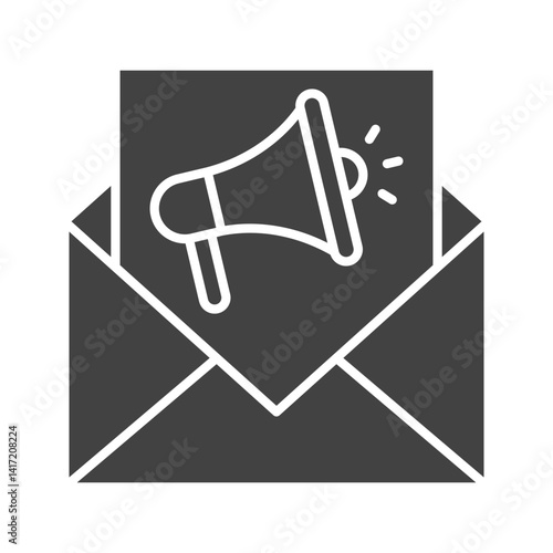 Email Marketing icon vector image. Suitable for mobile apps, web apps and print media.