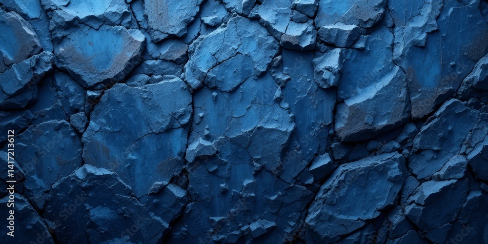Abstract Blue Stone Texture Abstract Blue Stone Texture