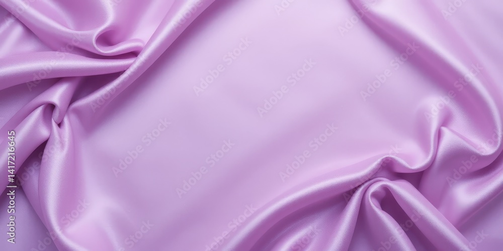 Draped Lavender Silk Fabric Texture Draped Lavender Silk Fabric Texture